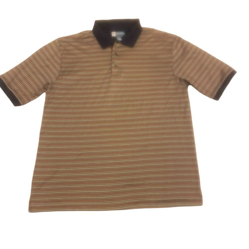 Jos A Bank Striped Short Sleeve Leadbetter Golf‎ Polo Sz Medium